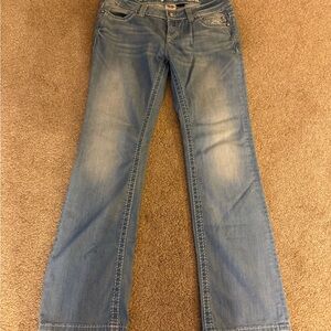 Harley-Davidson Light Blue Flare Jeans